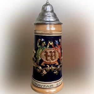 Beer Stein from Hofbrau-Haus Hotel Mayfair Porcelain Stoneware 🍺 mug